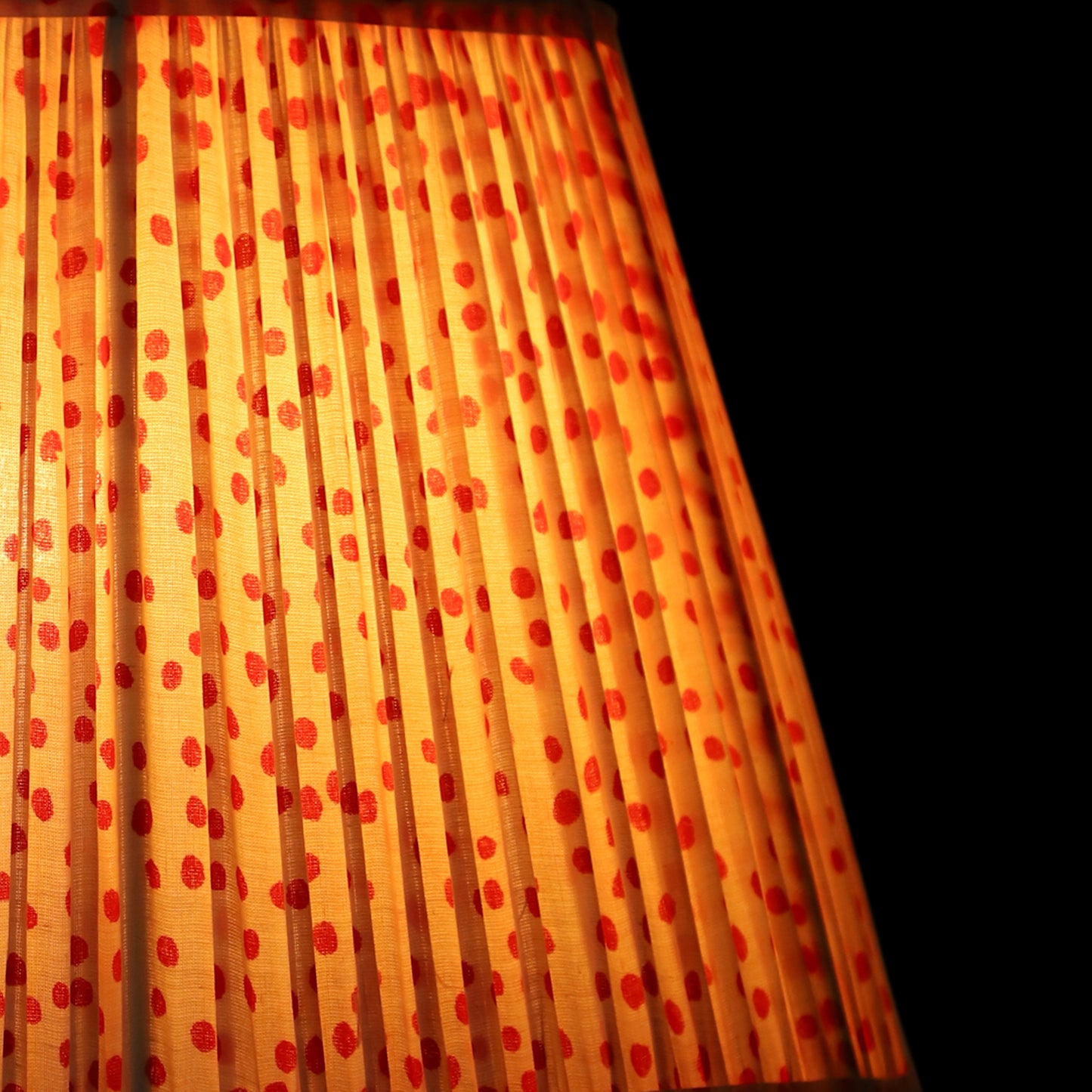 40cm straight empire premium softback lampshade in cotton by Lampenschirm India