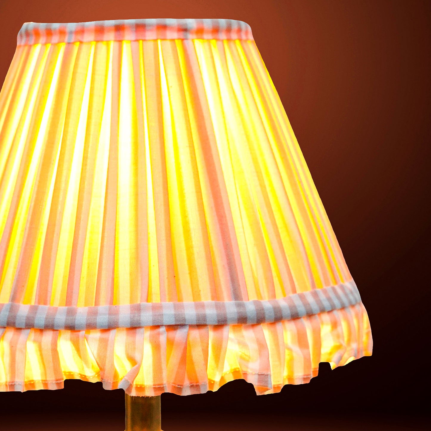 20cm empire premium softback lampshade in cotton by Lampenschirm India, house of lampshades