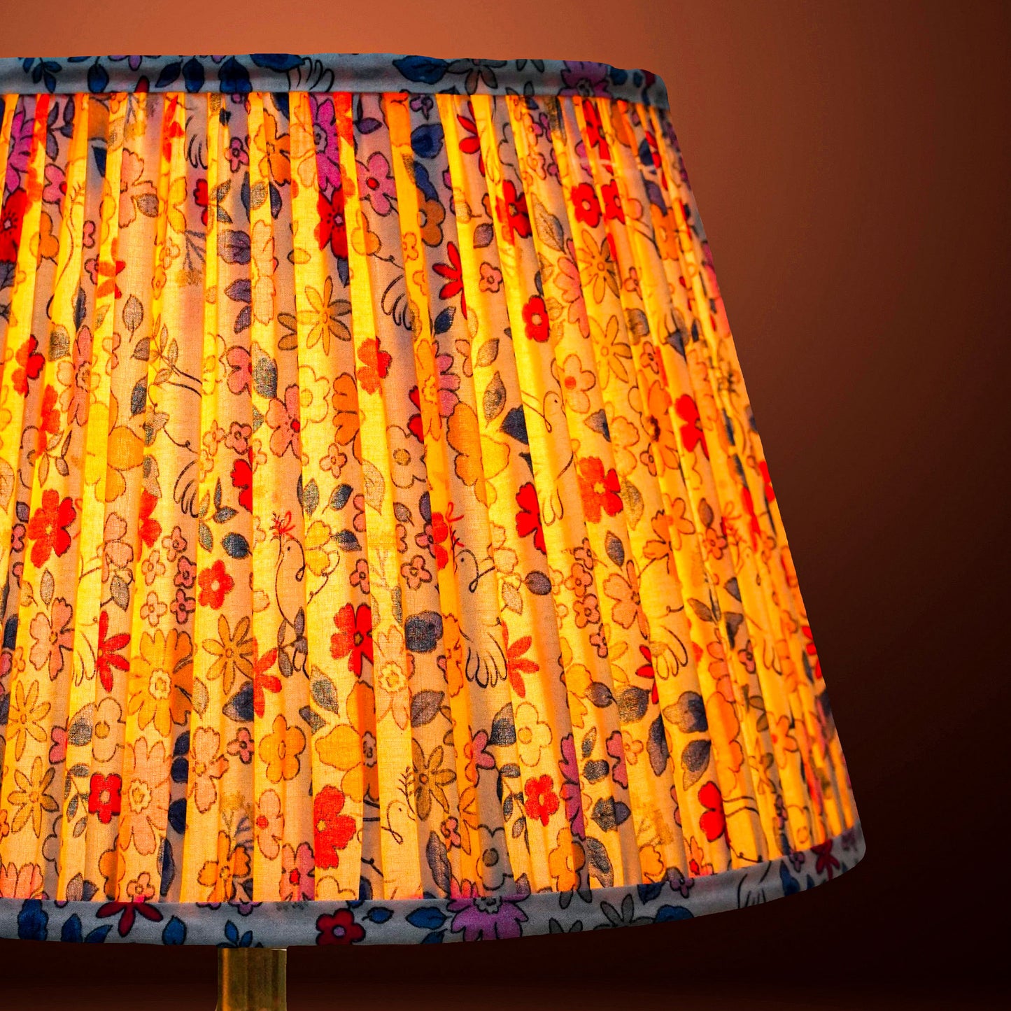 30cm straight empire premium softback lamp shade in cotton by Lampenschirm India, house of lampshades