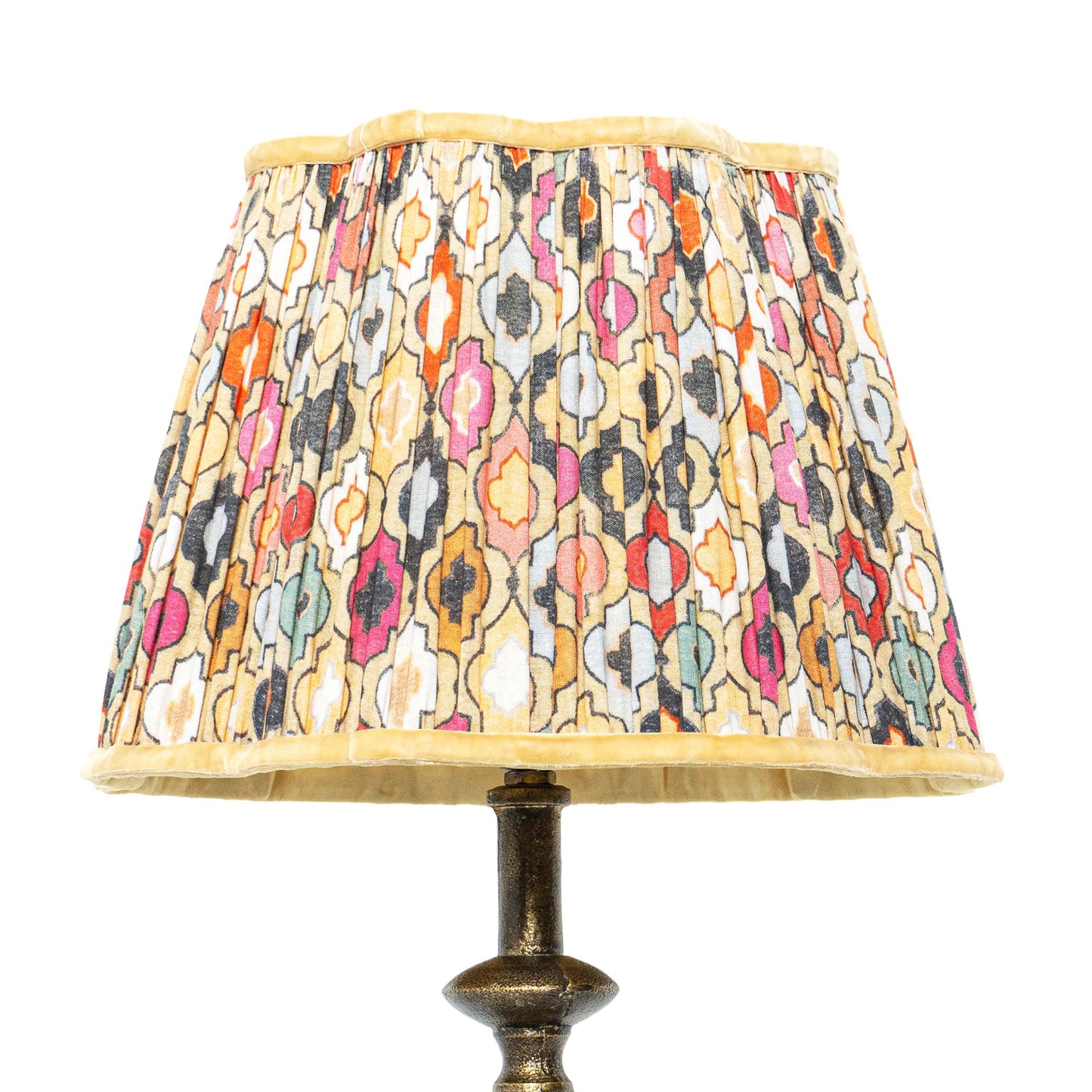30cm straight empire premium softback lamp shade in cotton by Lampenschirm India, house of lampshades