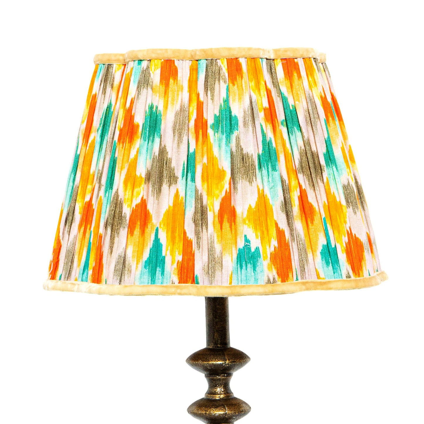 30cm straight empire premium softback lampshade in cotton by Lampenschirm India, house of lampshades
