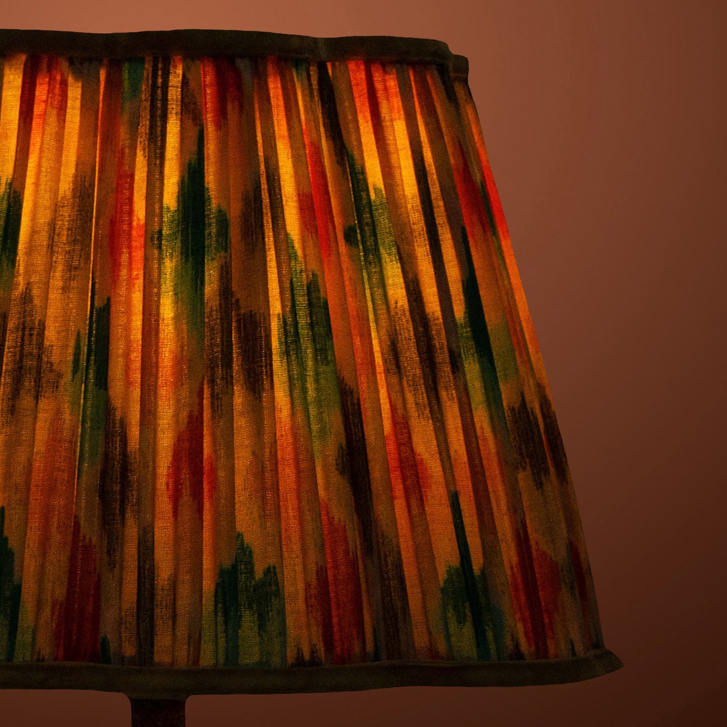30cm straight empire premium softback lampshade in cotton by Lampenschirm India, house of lampshades