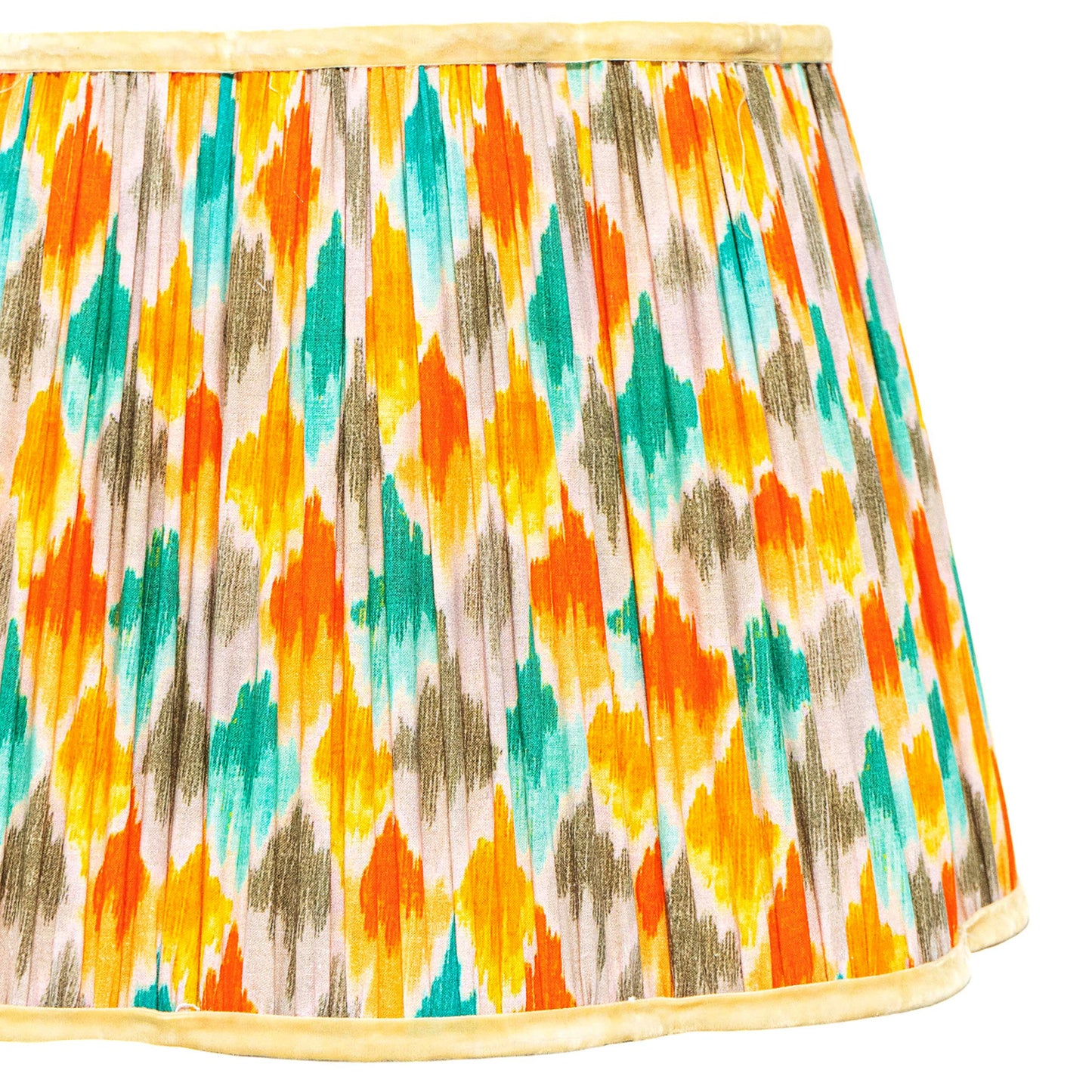 40cm straight empire premium softback lampshade in cotton by Lampenschirm India, house of lampshades