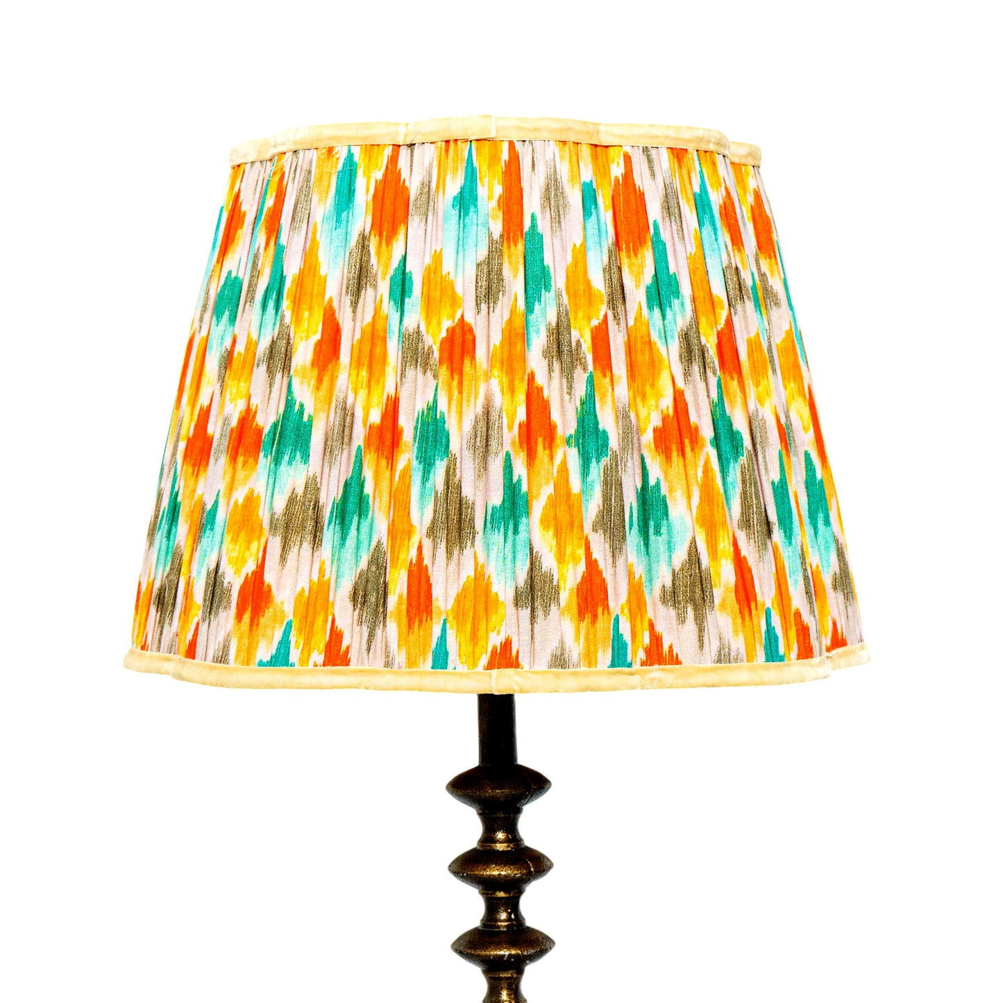40cm straight empire premium softback lampshade in cotton by Lampenschirm India, house of lampshades