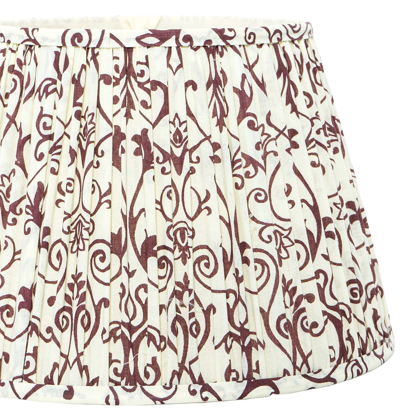 30cm straight empire premium softback lampshade in cotton by Lampenschirm India