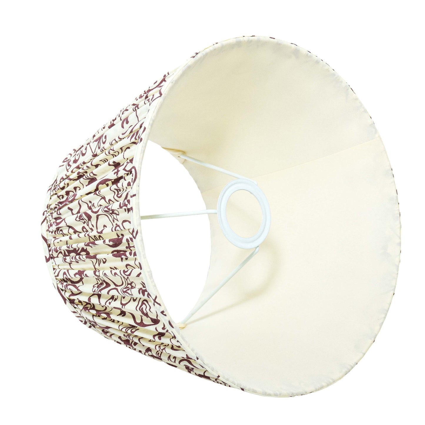 30cm straight empire premium softback lampshade in cotton by Lampenschirm India