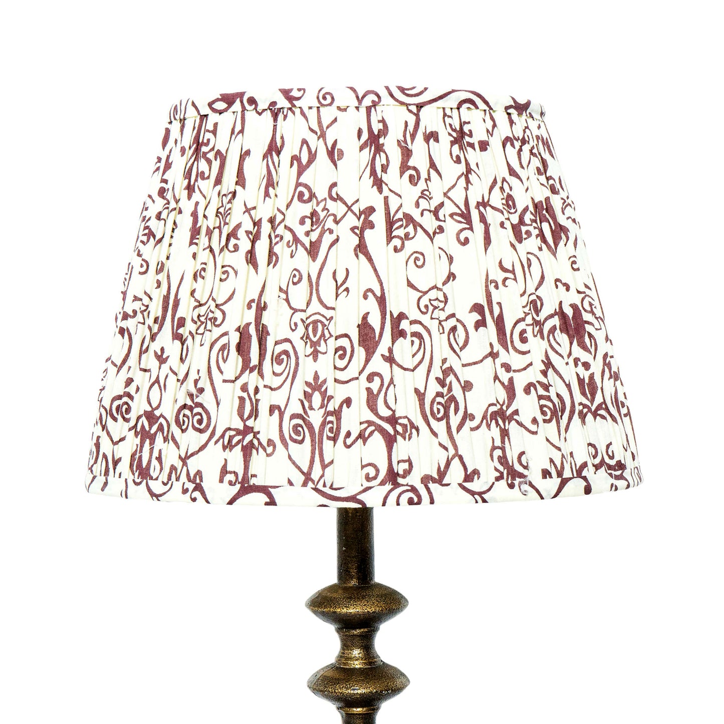 30cm straight empire premium softback lampshade in cotton by Lampenschirm India