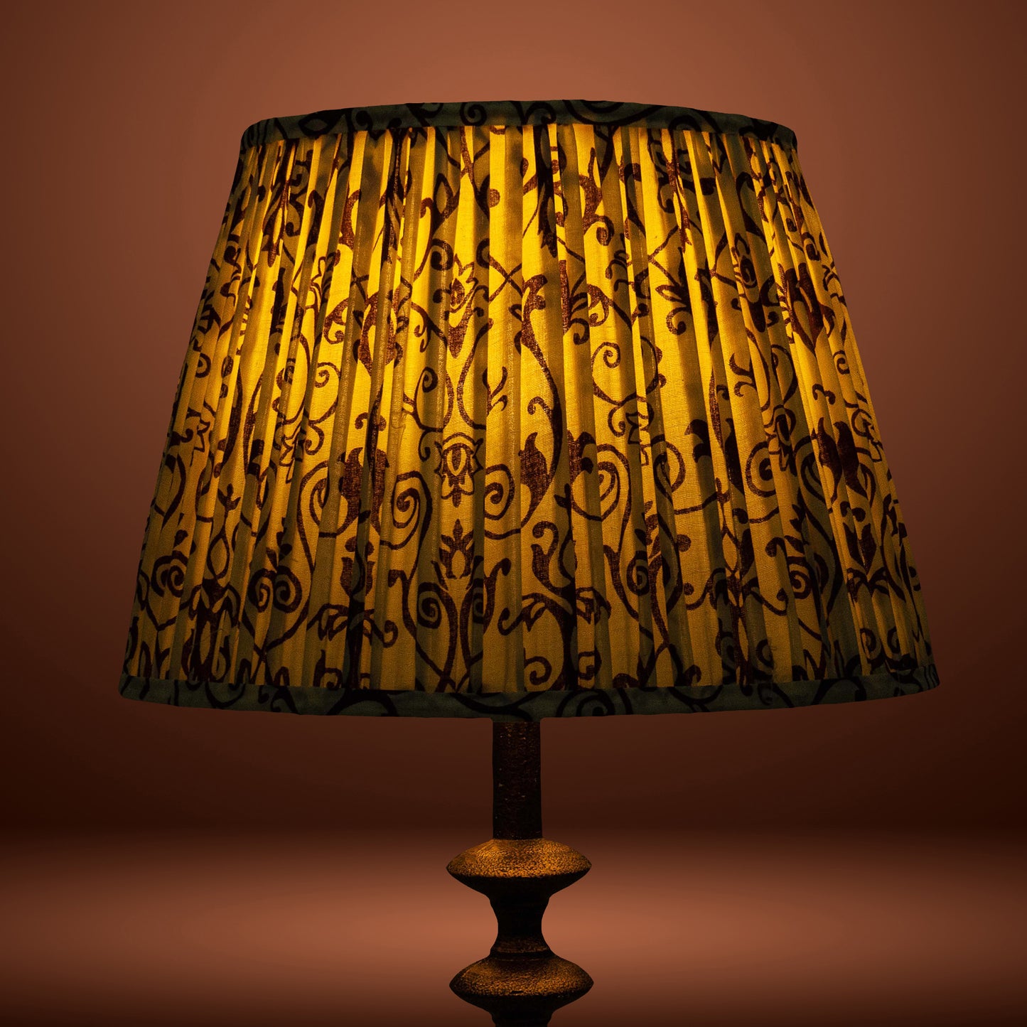 30cm straight empire premium softback lampshade in cotton by Lampenschirm India