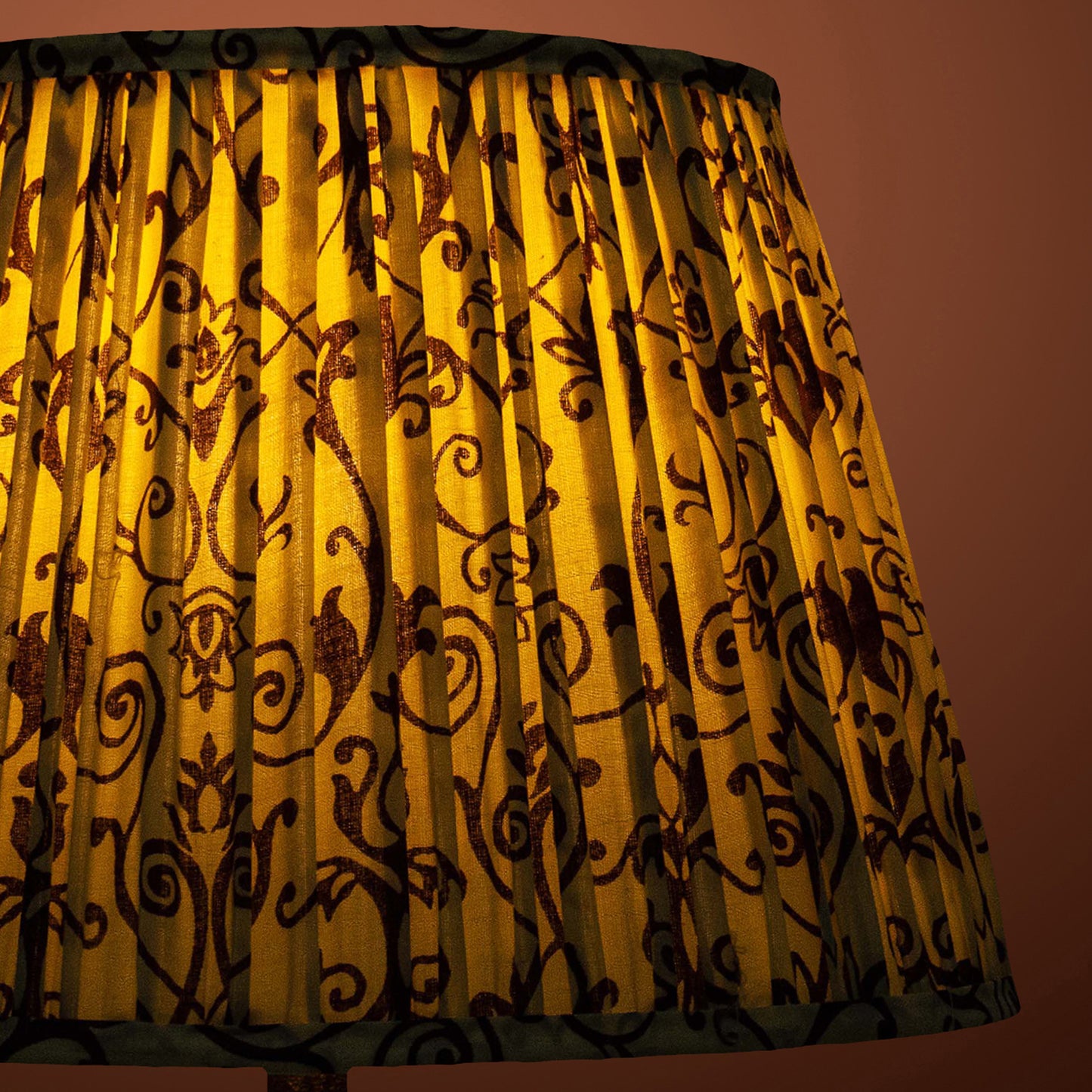 30cm straight empire premium softback lampshade in cotton by Lampenschirm India