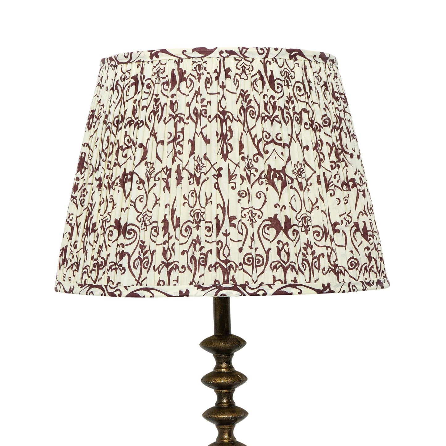 40cm straight empire premium softback lampshade in cotton by Lampenschirm India