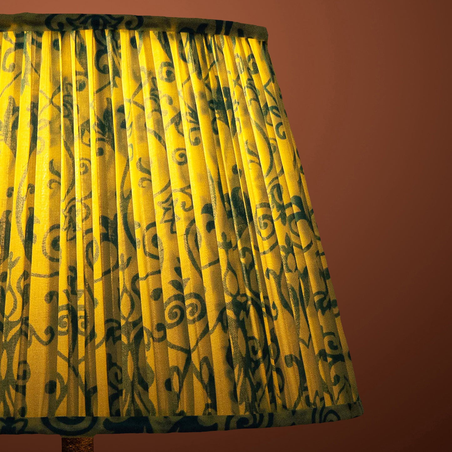 30cm straight empire premium softback lampshade in cotton by Lampenschirm India