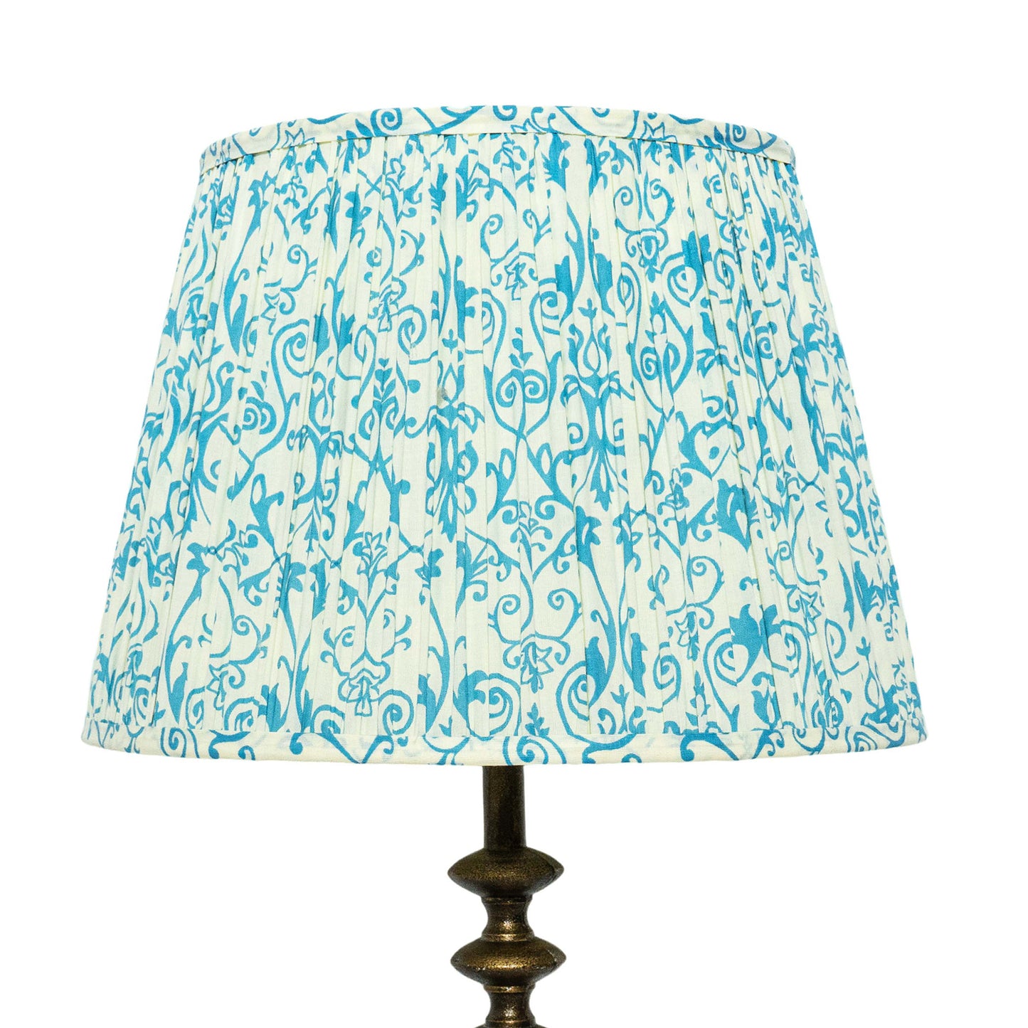 40cm straight empire premium softback lampshade in cotton by Lampenschirm India