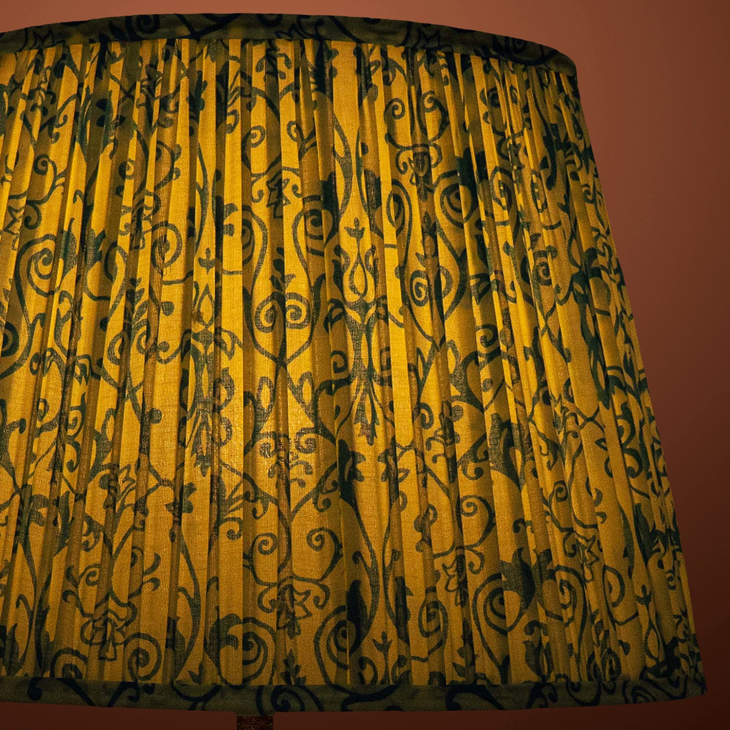 40cm straight empire premium softback lampshade in cotton by Lampenschirm India