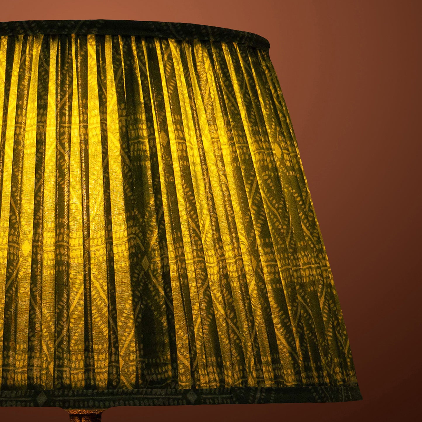 30cm straight empire premium softback lampshade in cotton by Lampenschirm India