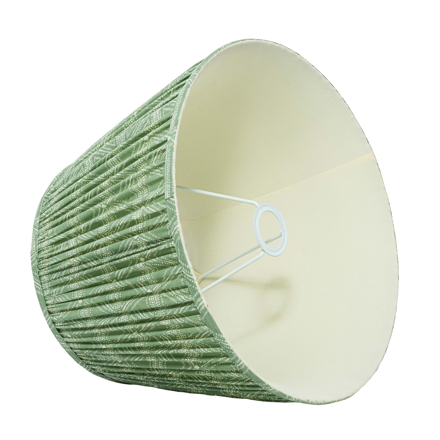 40cm straight empire premium softback lampshade in cotton by Lampenschirm India