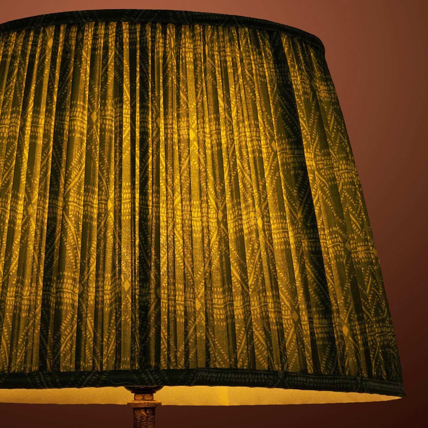 40cm straight empire premium softback lampshade in cotton by Lampenschirm India