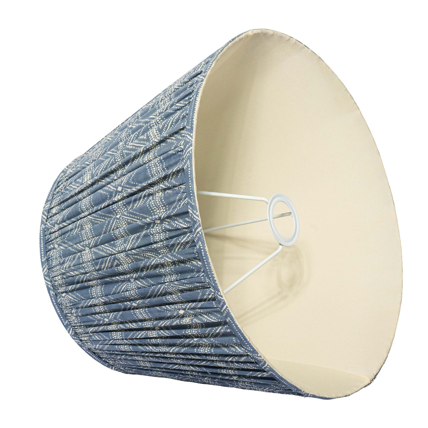 40cm straight empire premium softback lampshade in cotton by Lampenschirm India