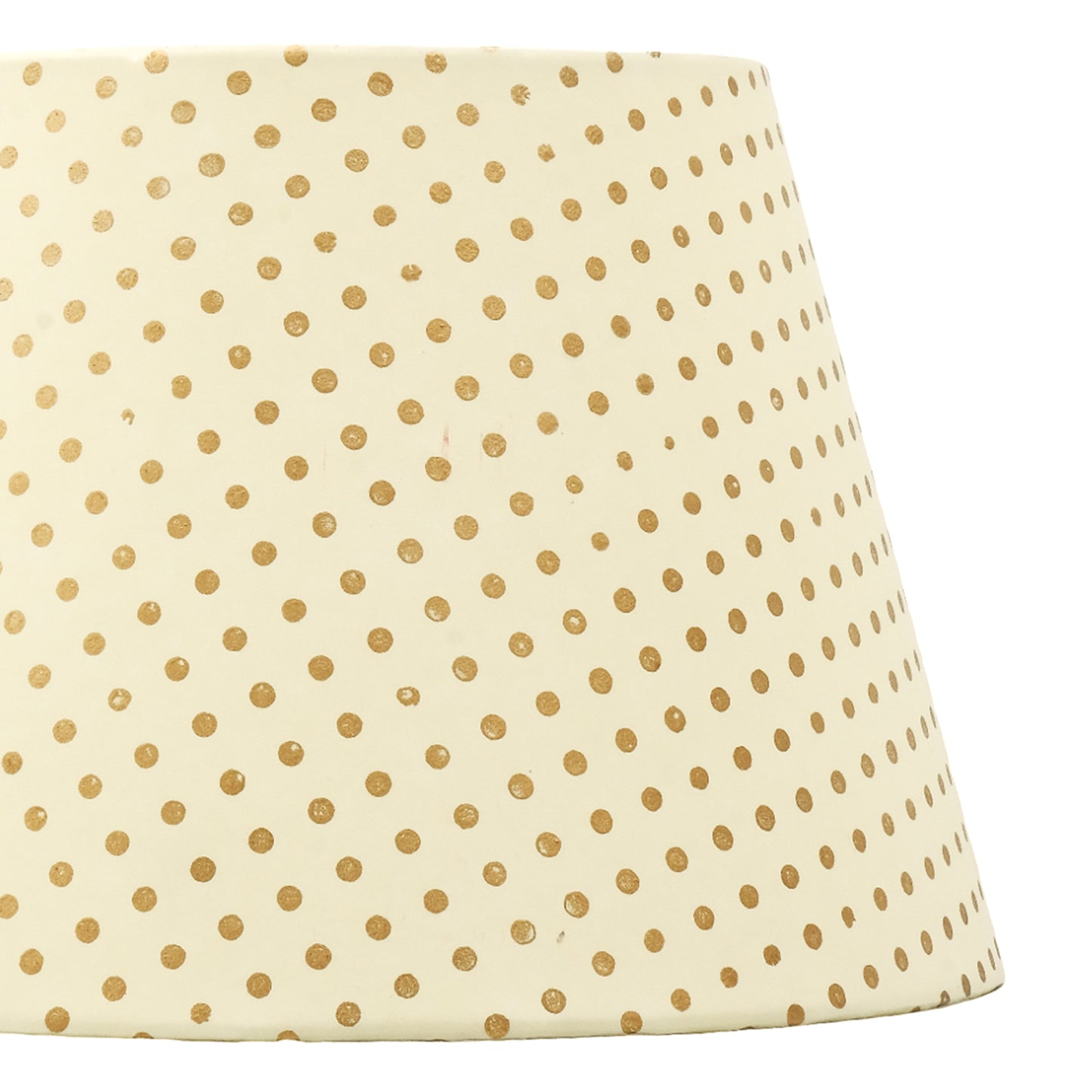 30cm straight empire premium hardback lampshade in block printed paper by Lampenschirm India