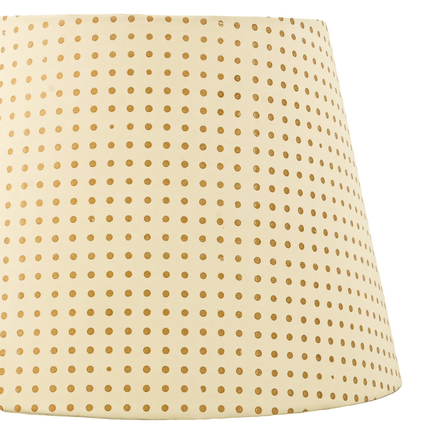 40cm straight empire premium hardback lampshade in block printed paper by Lampenschirm India