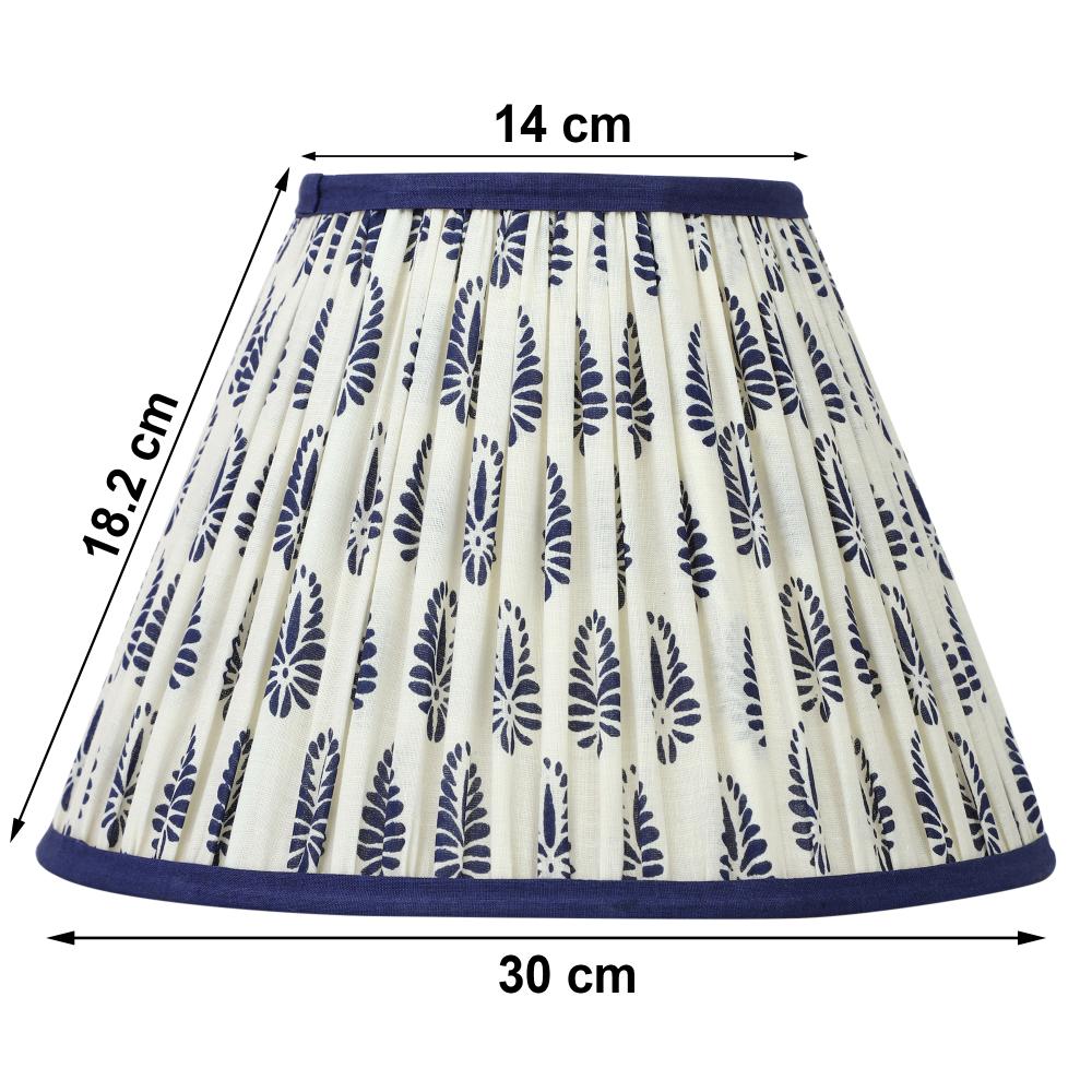 30cm empire premium softback lampshade in royal jodhpur boho by Lampenschirm India, house of lampshades