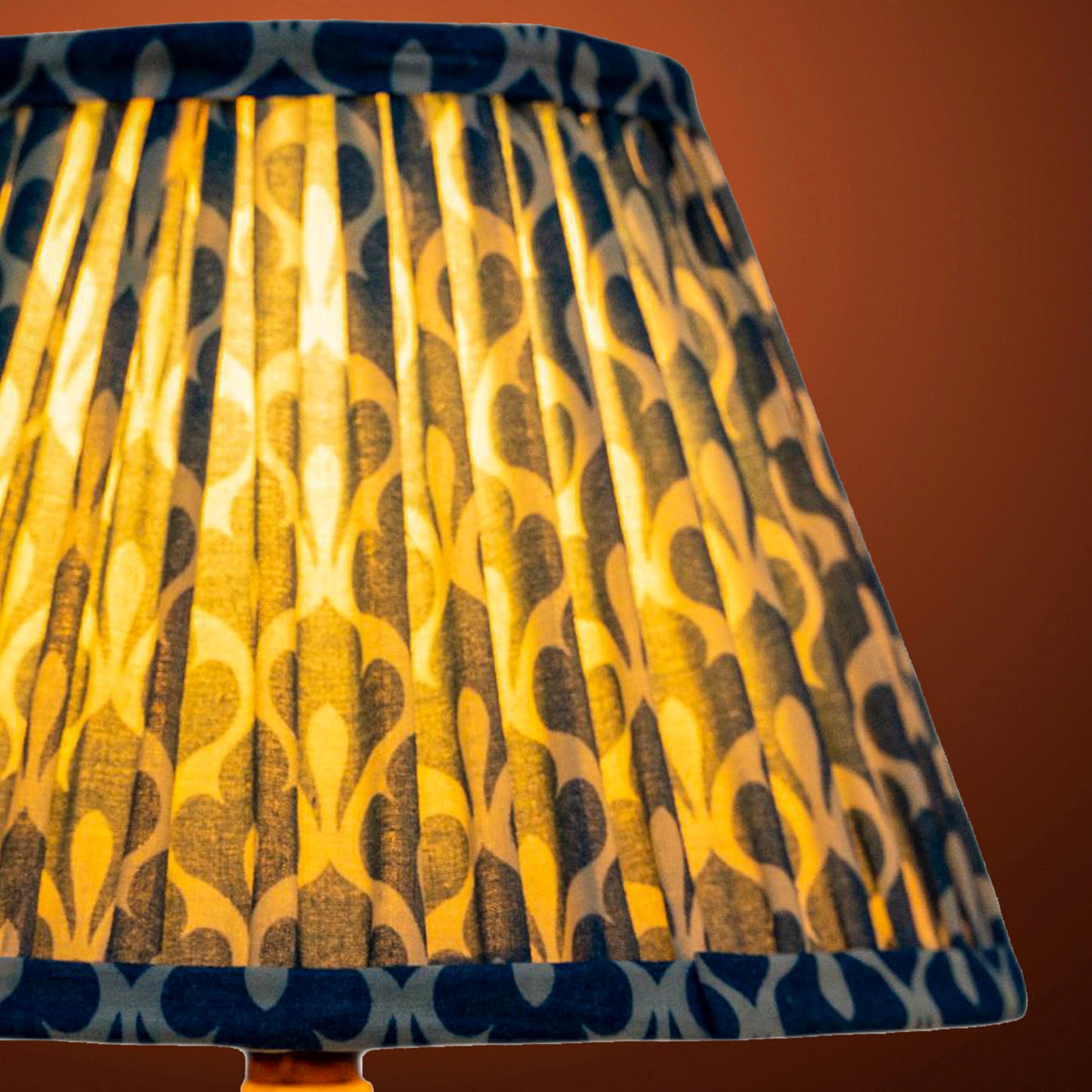 20cm empire premium softback lampshade in cotton by Lampenschirm India, house of lampshades