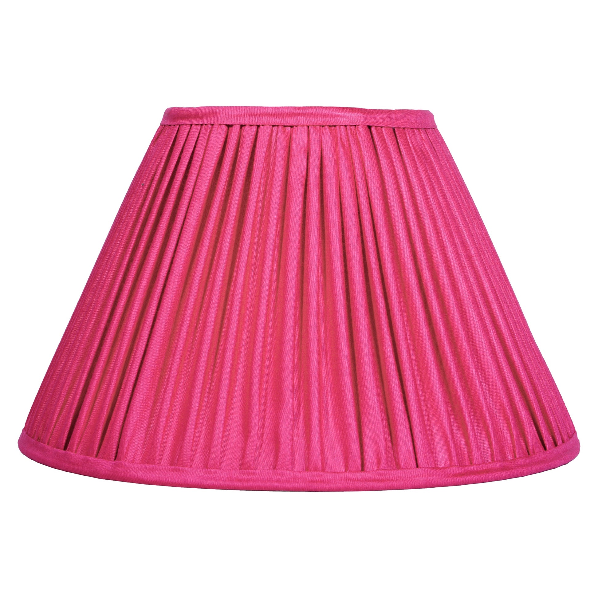 30cm empire premium softback lampshade in silk by Lampenschirm India, house of lampshades. Red Silk Lamp Shades