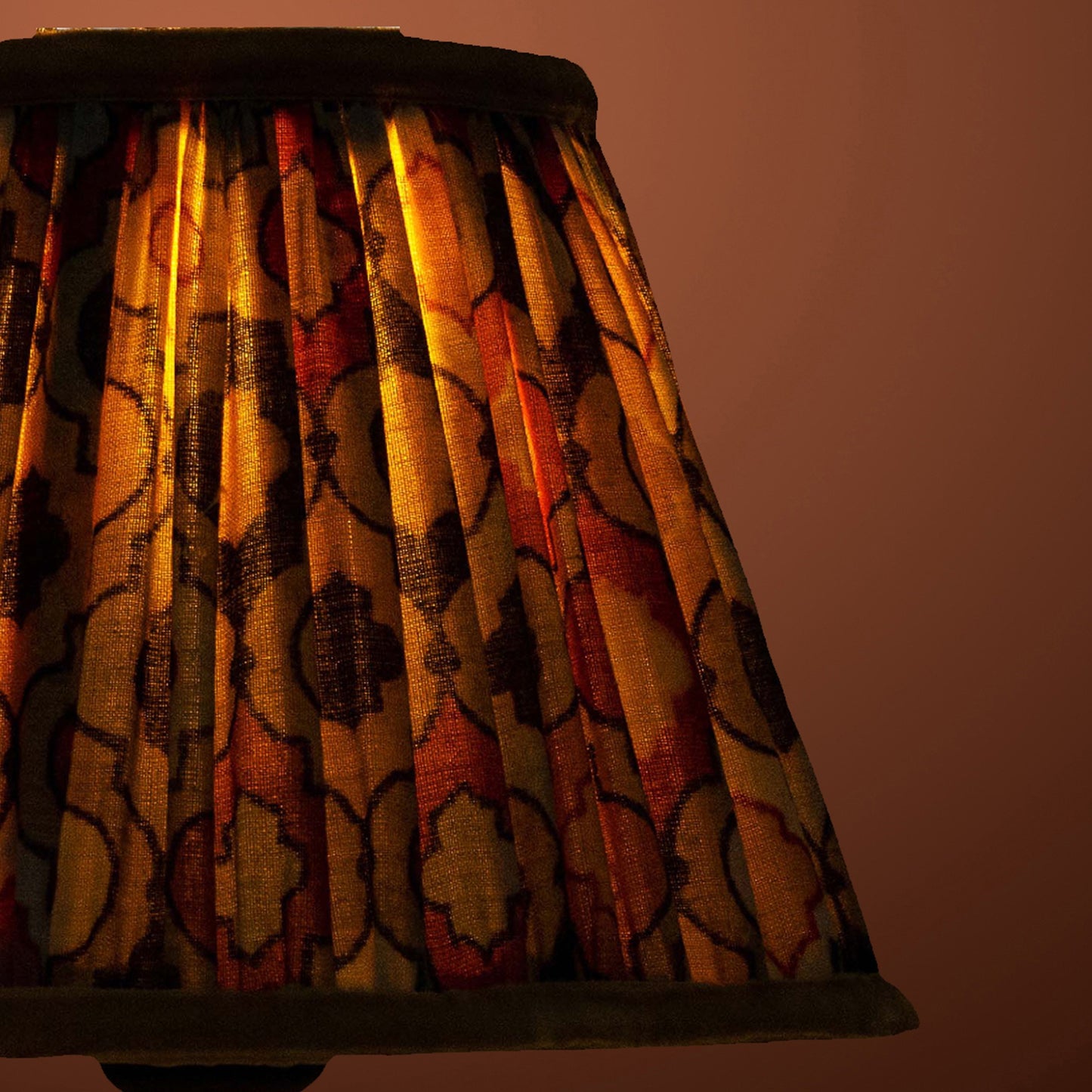 20cm empire premium softback lampshade in cotton by Lampenschirm India, house of lampshades