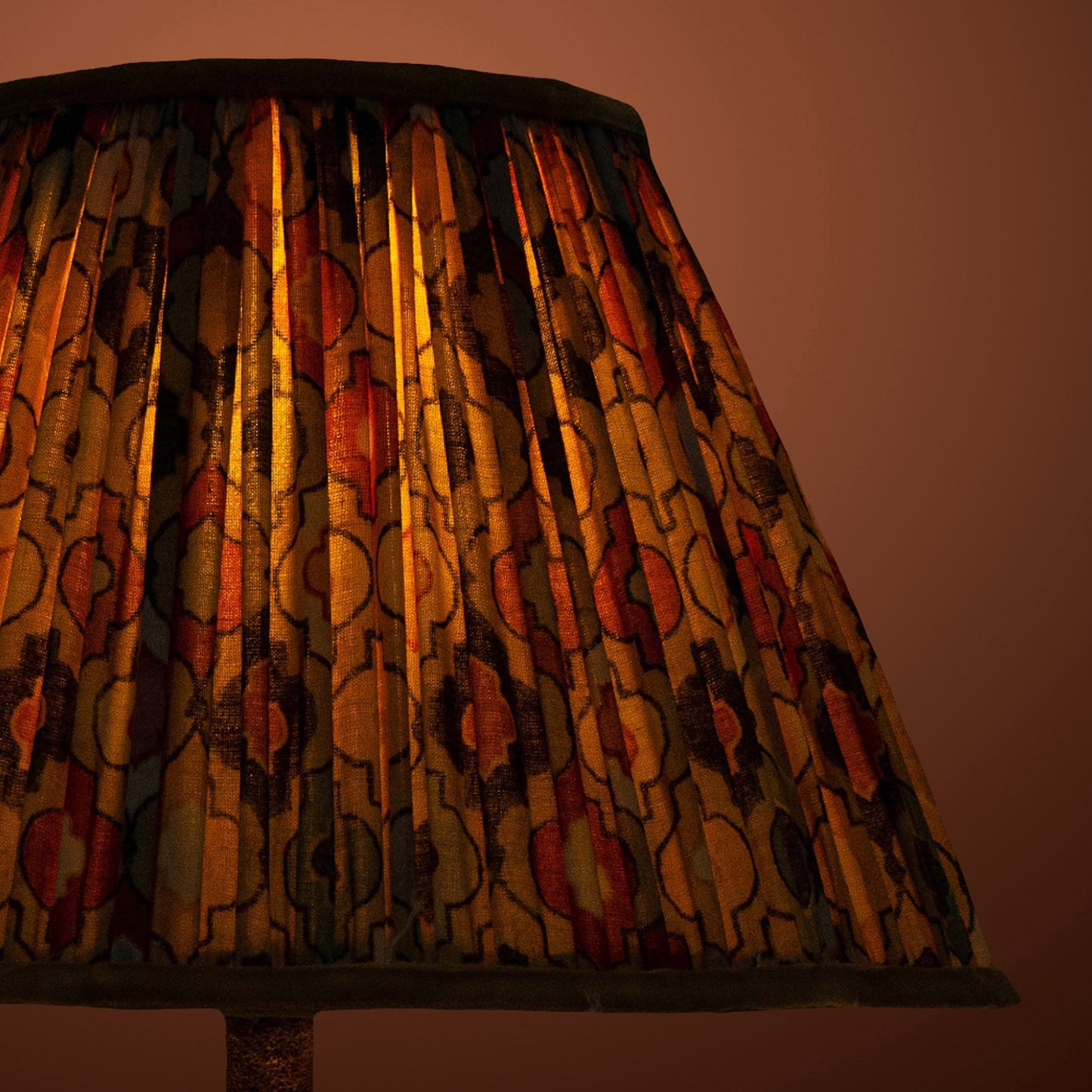 30cm empire premium softback lamp shade in cotton by Lampenschirm India, house of lampshades