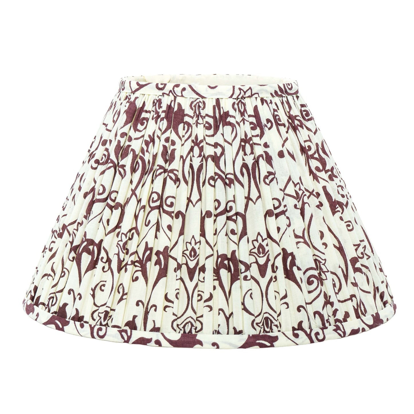 30cm empire premium softback lampshade in cotton by Lampenschirm India, house of lampshades. Red Lamp Shades