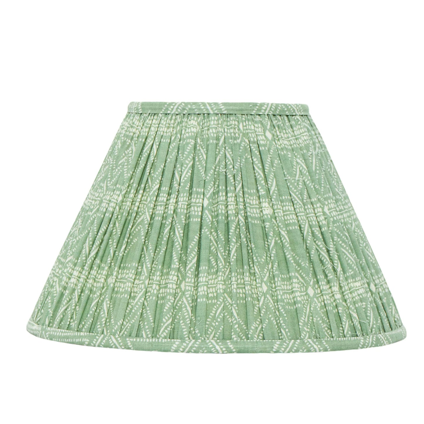30cm empire premium softback lampshade in cotton by Lampenschirm India, house of lampshades. Green Cotton Lamp Shades