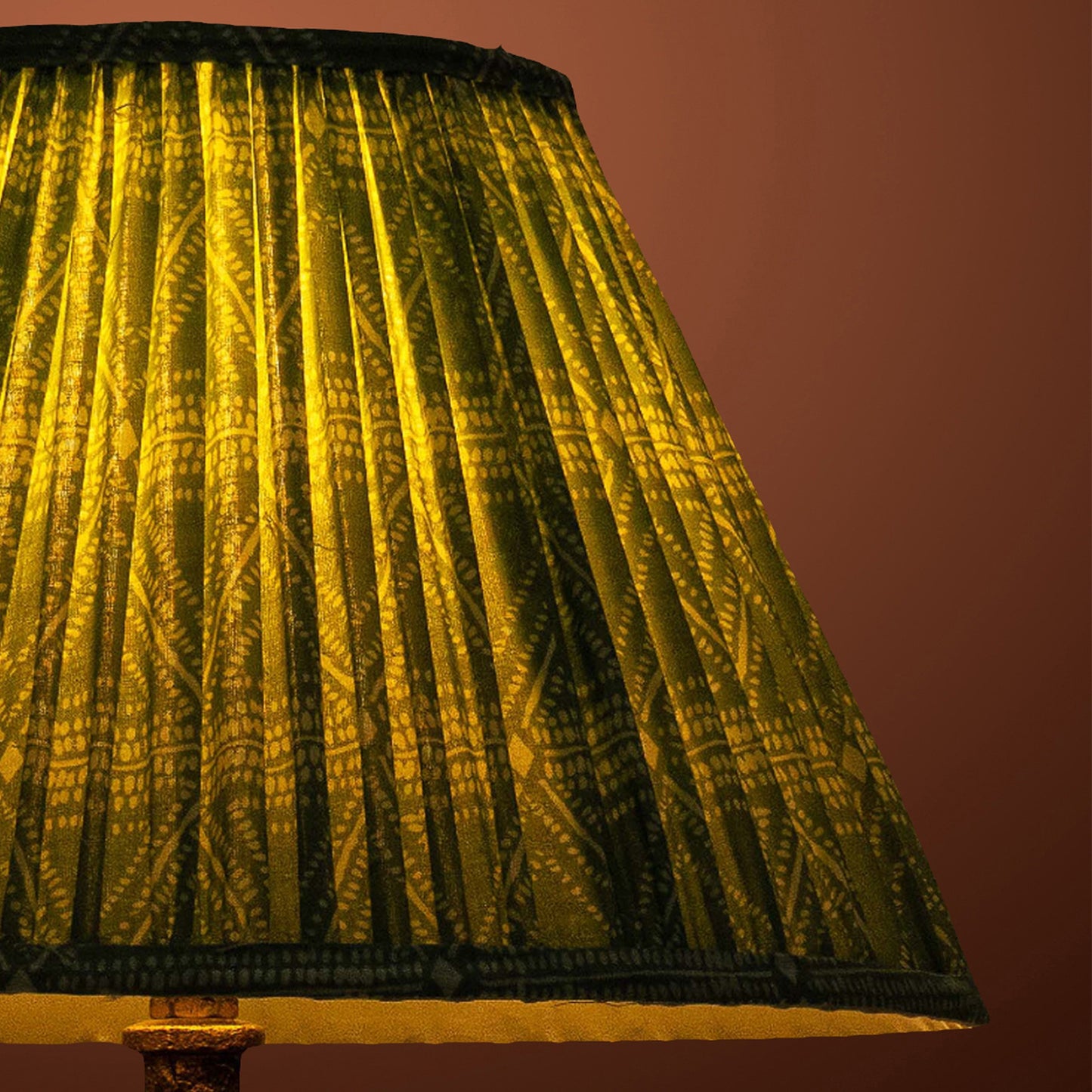30cm empire premium softback lampshade in cotton by Lampenschirm India, house of lampshades