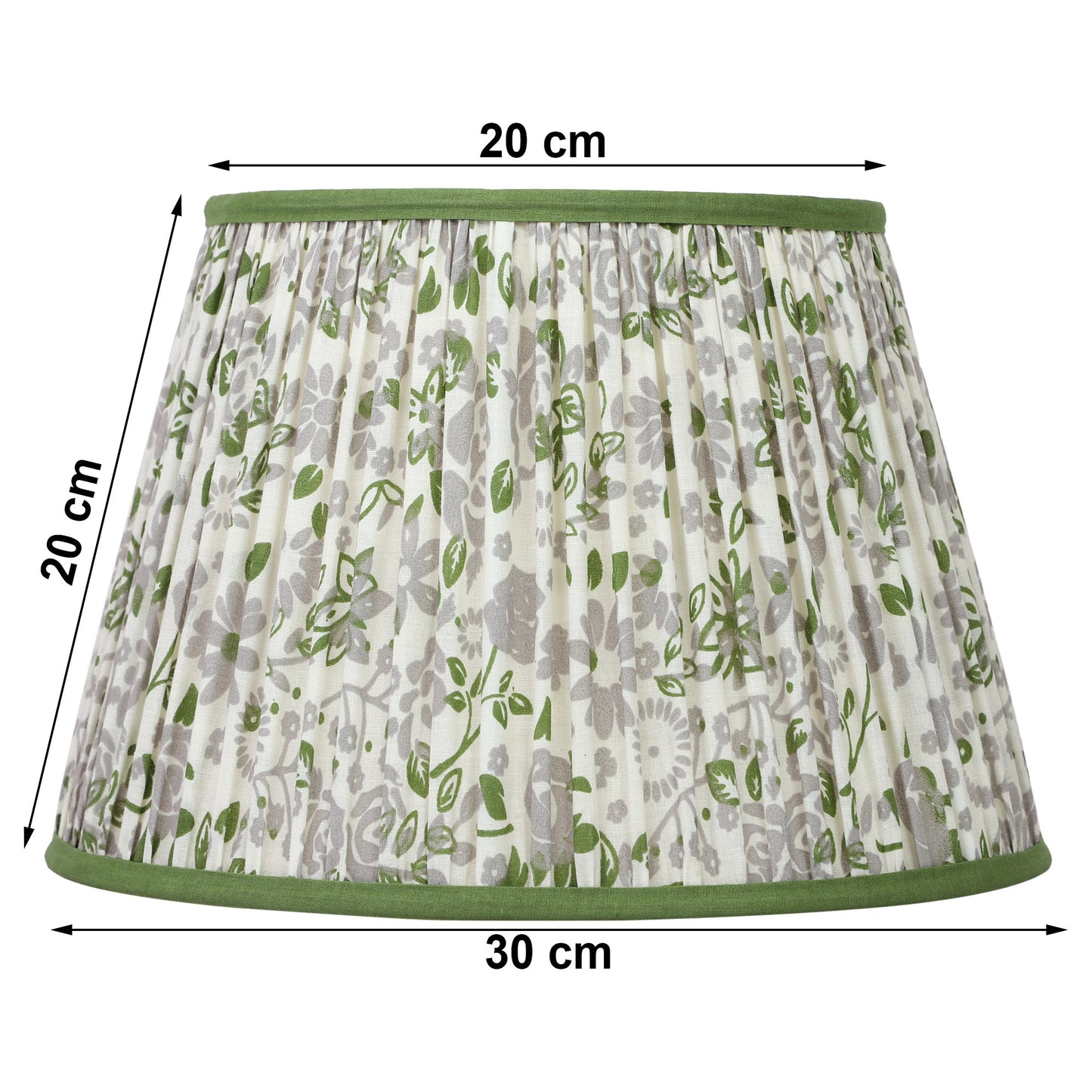 30cm straight empire premium softback lamp shade in cotton by Lampenschirm India