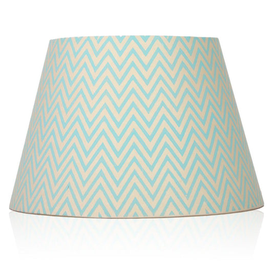 30cm straight empire premium hardback lampshade in block printed paper by Lampenschirm India, house of lampshades. Green Paper Lamp Shades