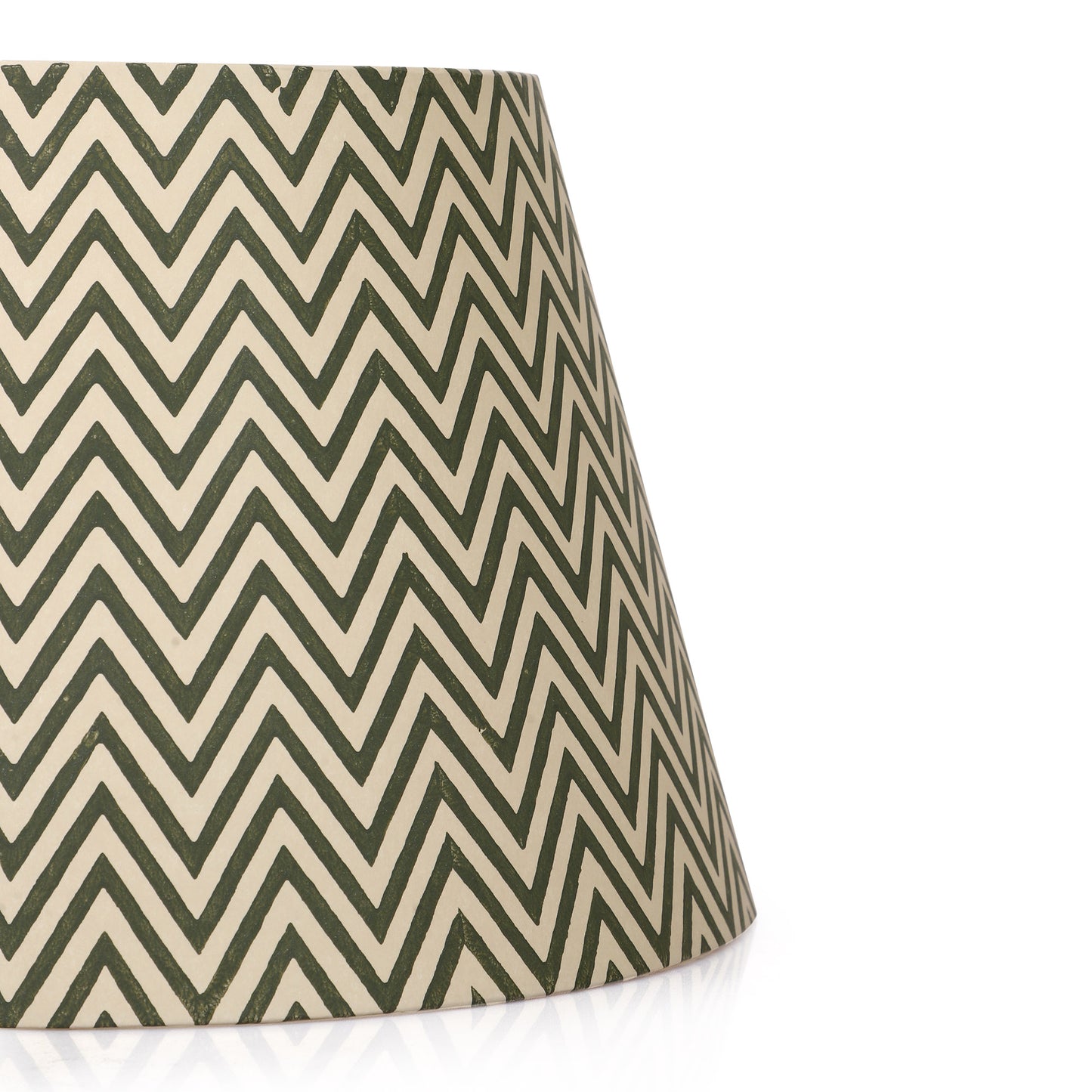 30cm straight empire premium hardback lamp shade in printed paper by Lampenschirm India