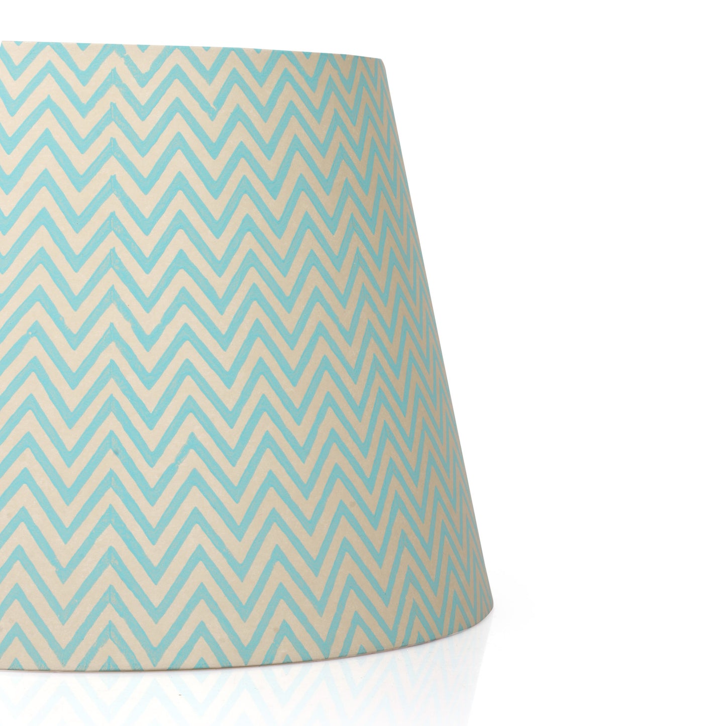 40cm straight empire premium hardback lamp shade in printed paper by Lampenschirm India