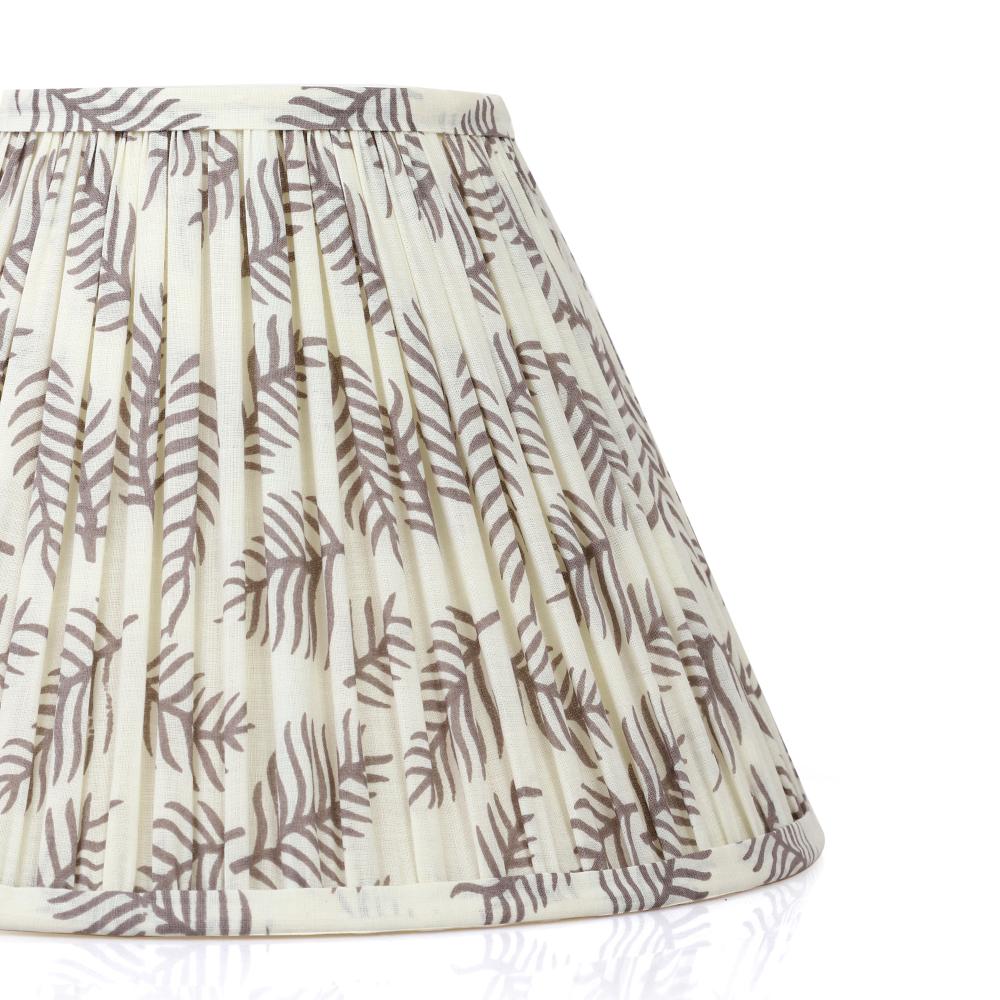 30cm empire premium softback lampshade in pine craft by Lampenschirm India, house of lampshades