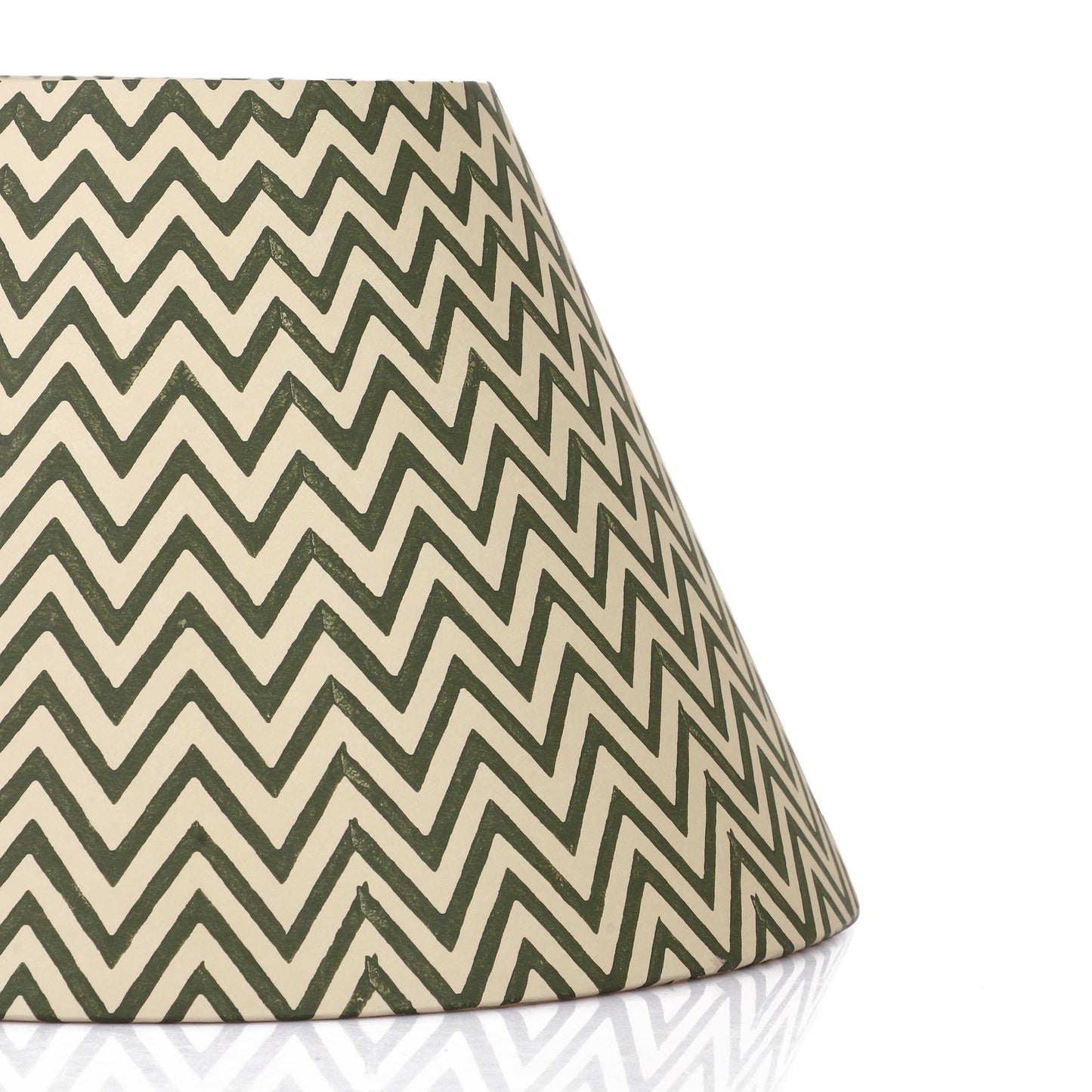30cm empire premium hardback lamp shade in printed paper by Lampenschirm India
