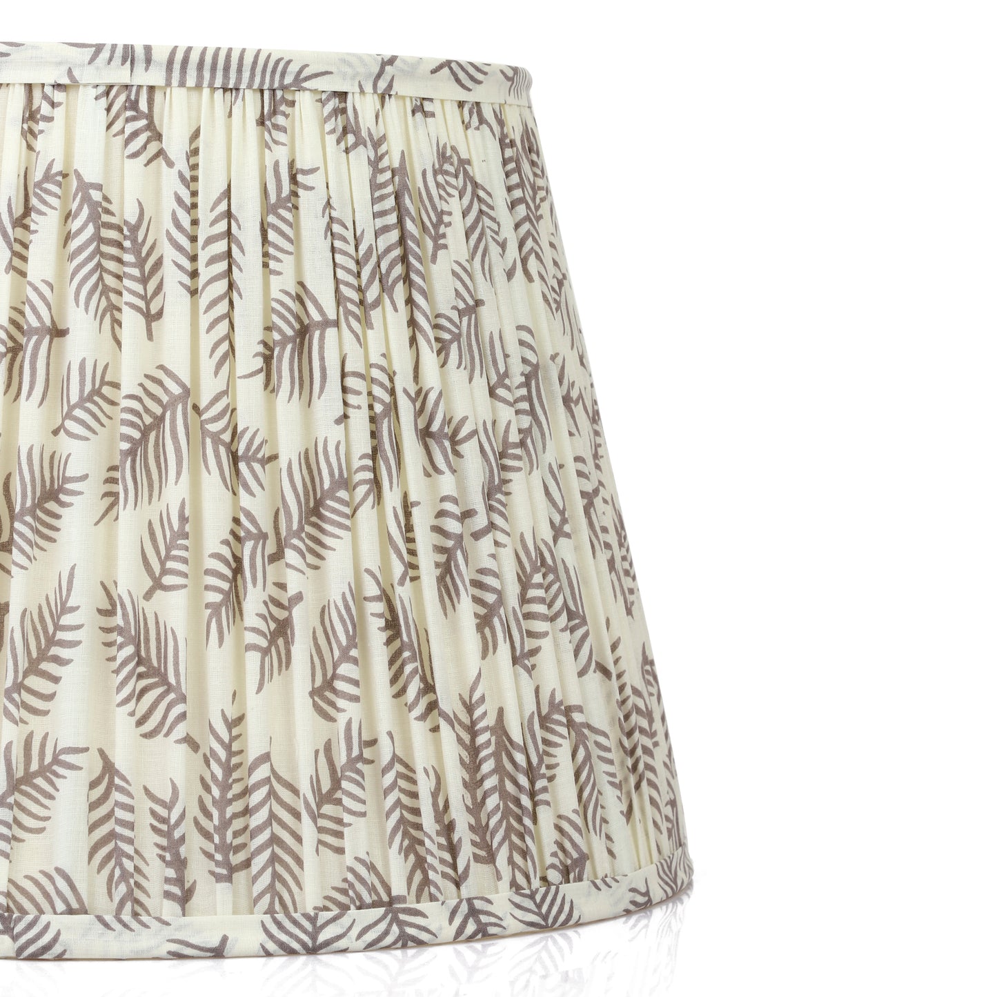 40cm straight empire premium softback lamp shade in cotton by Lampenschirm India