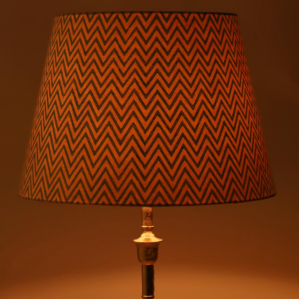 40cm straight empire premium hardback lamp shade in printed paper by Lampenschirm India