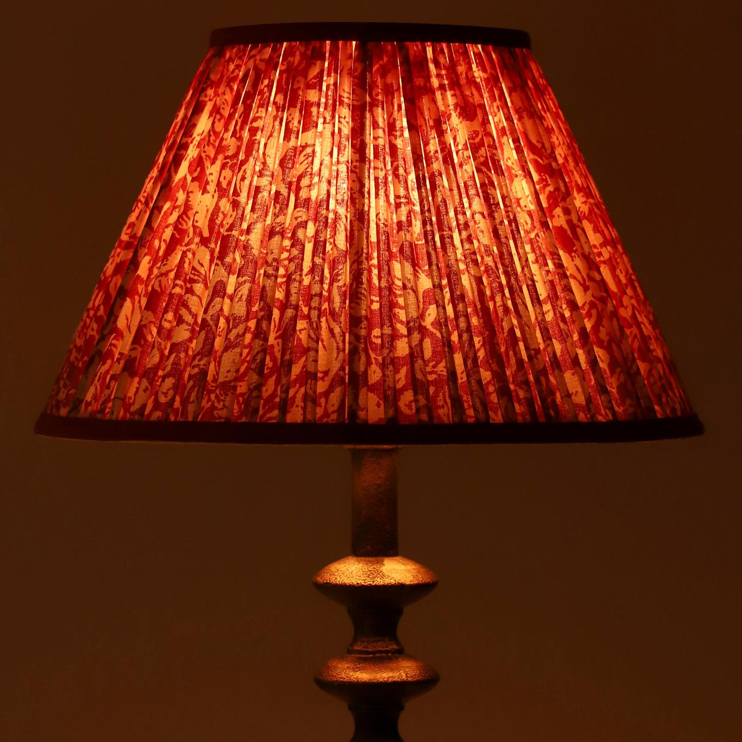 30cm empire premium softback lampshade in imperial affair by Lampenschirm India, house of lampshades