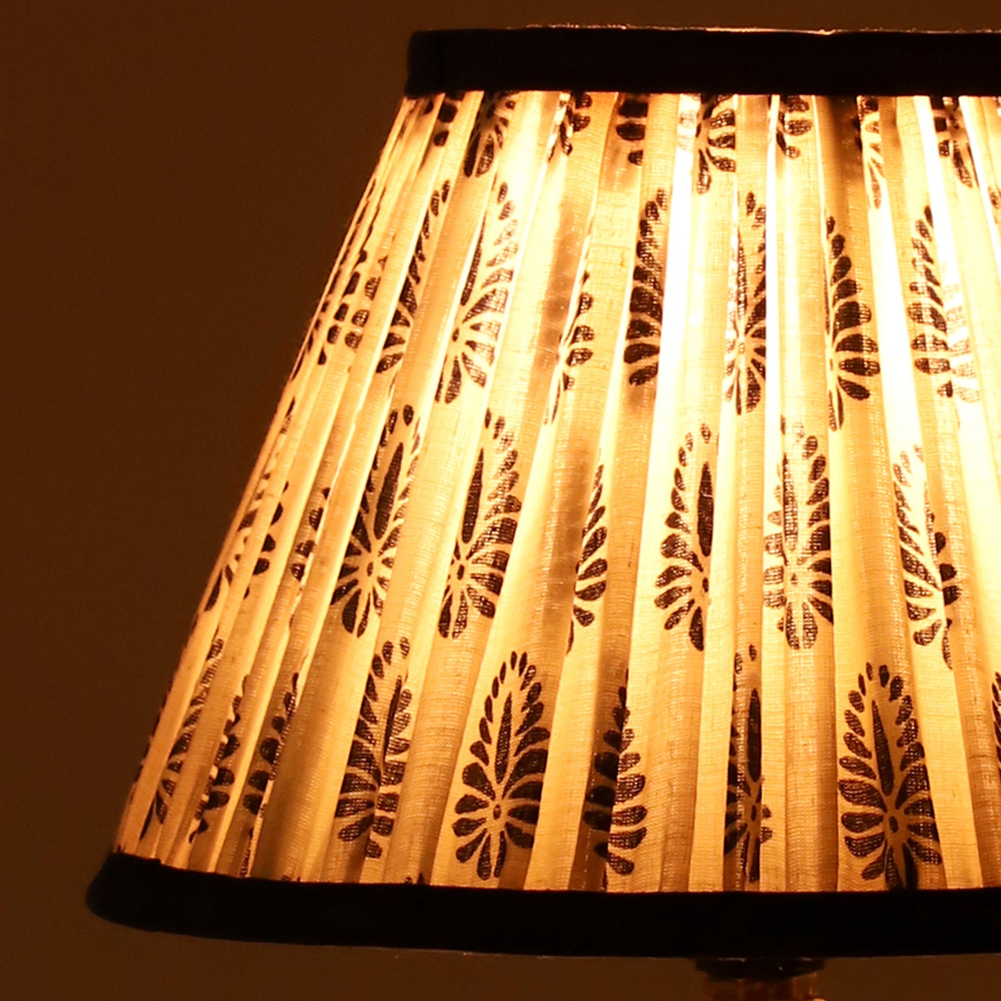 20cm empire premium softback lampshade in royal jodhpur boho by Lampenschirm India, house of lampshades.