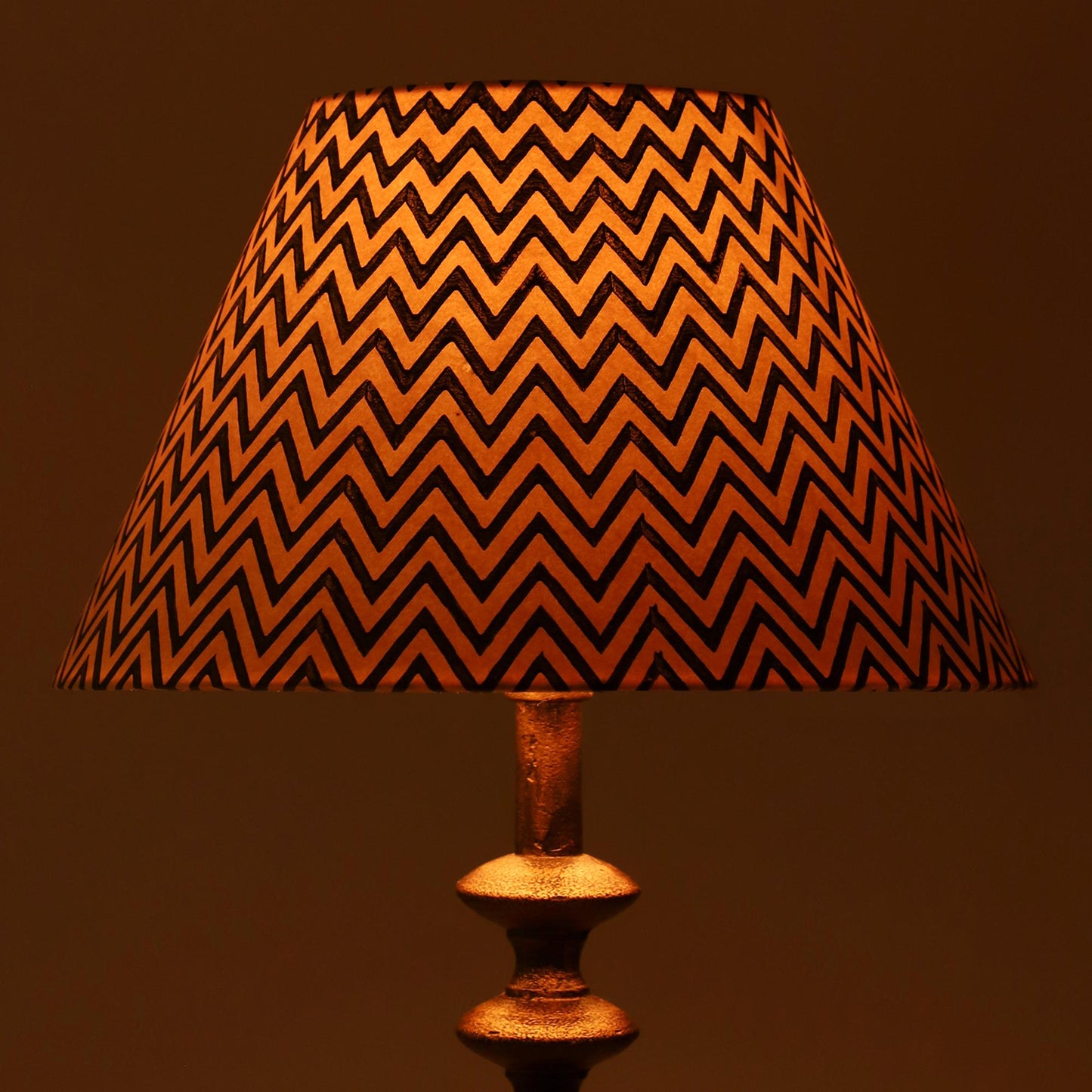 30cm empire premium hardback lamp shade in printed paper by Lampenschirm India