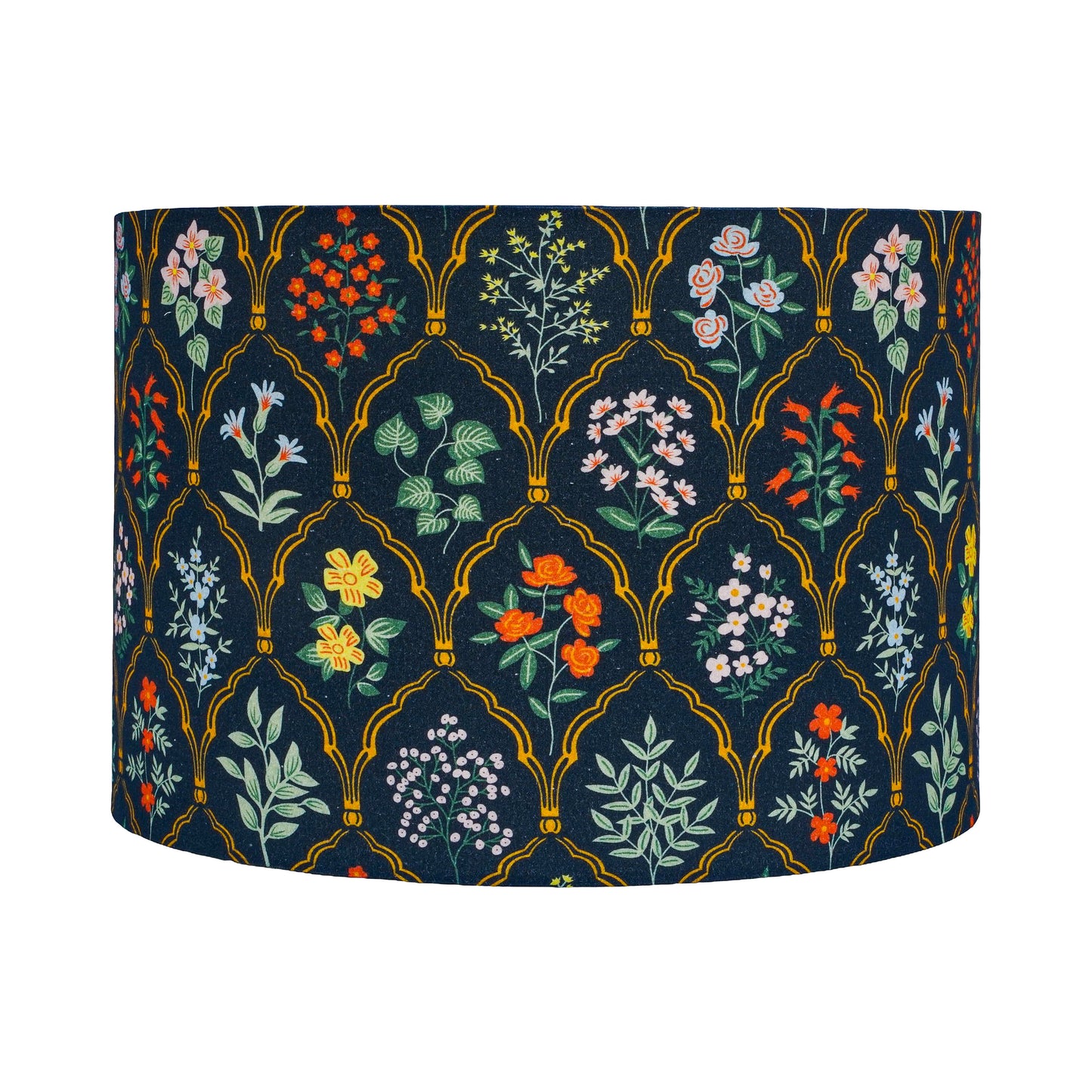 35cm drum hardback premium lampshade in cotton by Lampenschirm India, house of lampshades.
