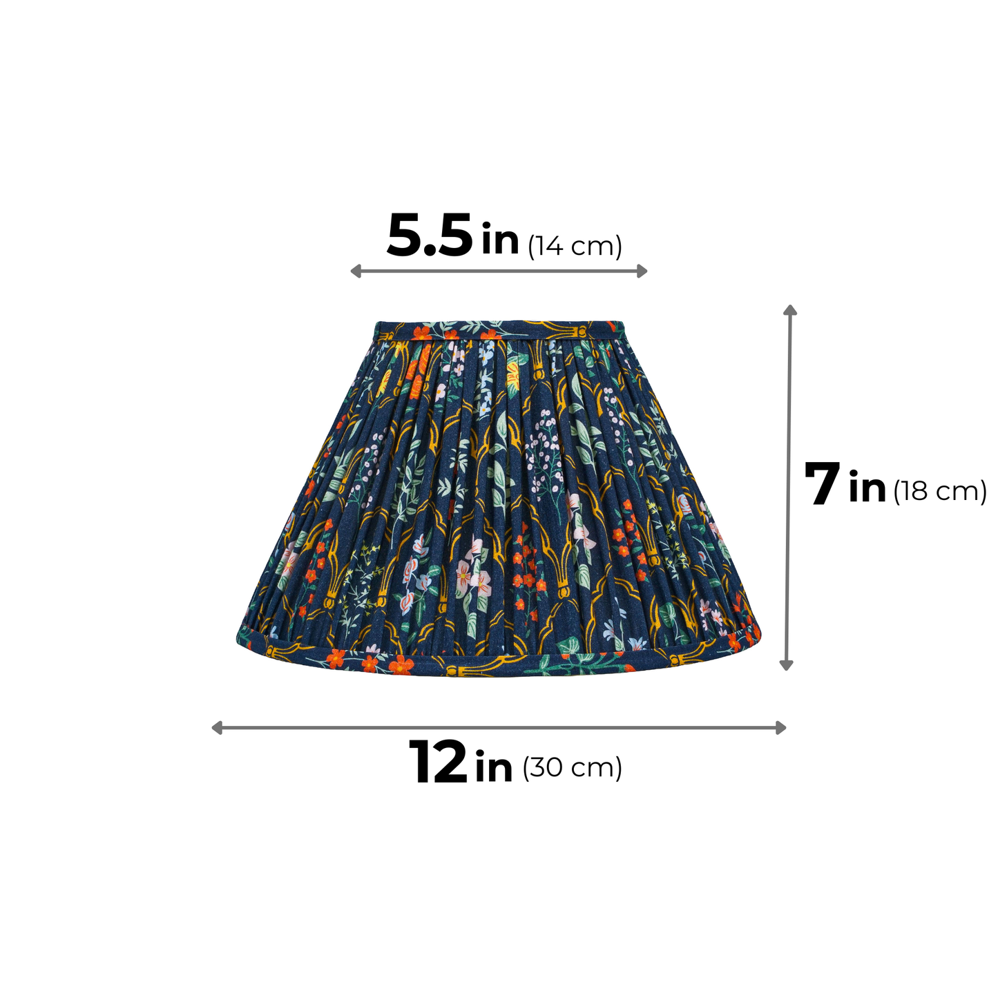 30cm empire premium softback lamp shade in cotton by Lampenschirm India, house of lampshades