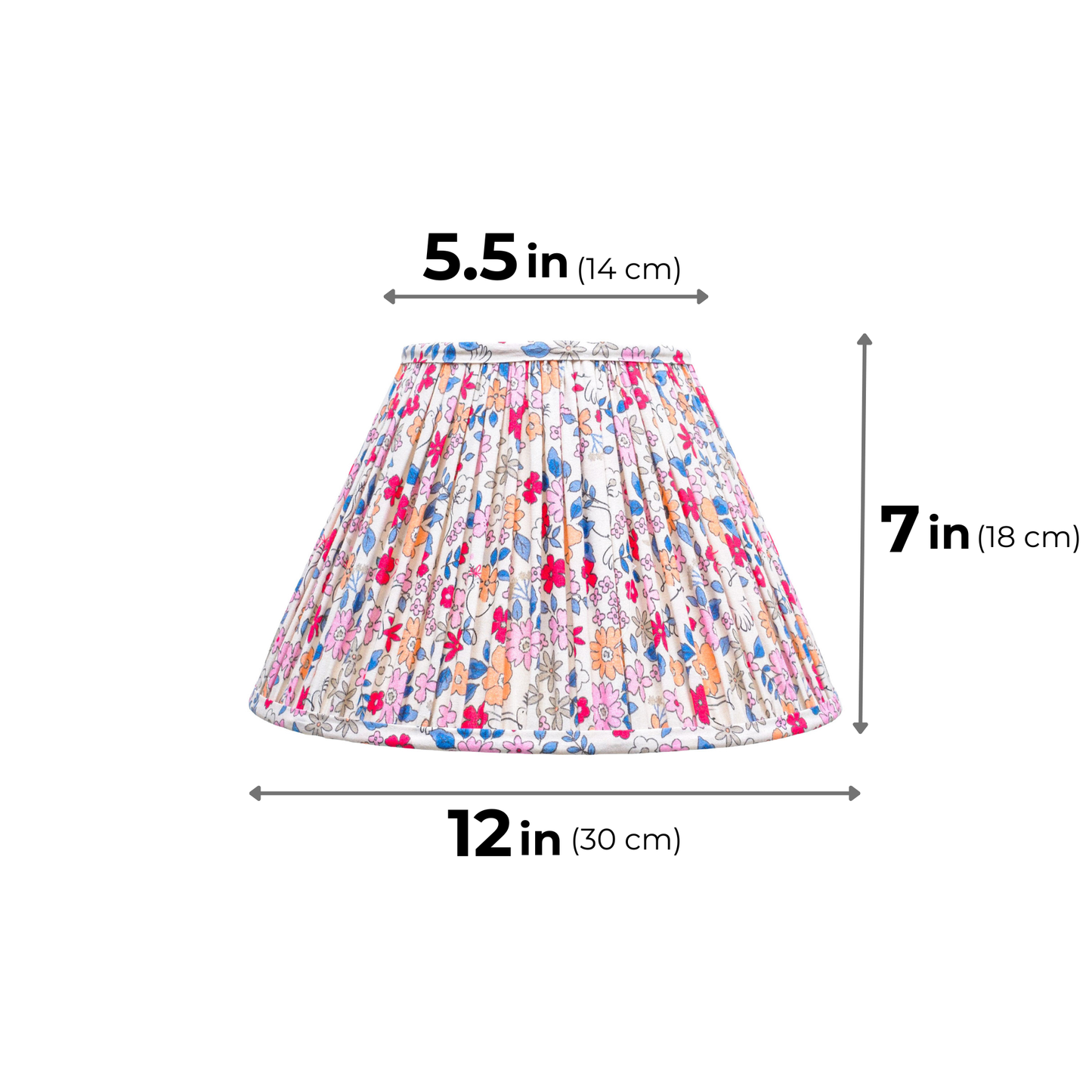 30cm empire premium softback lamp shade in cotton by Lampenschirm India, house of lampshades