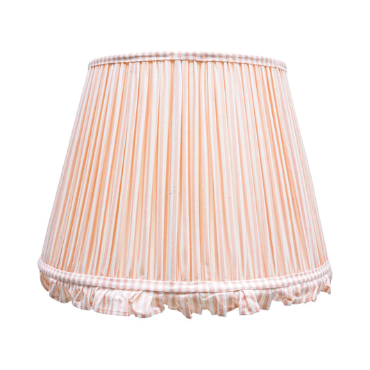 40cm straight empire premium softback lamp shade in cotton by Lampenschirm India, house of lampshades