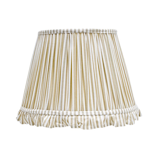 30cm straight empire premium softback lamp shade in cotton by Lampenschirm India, house of lampshades