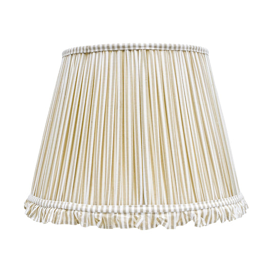40cm straight empire premium softback lamp shade in cotton by Lampenschirm India, house of lampshades