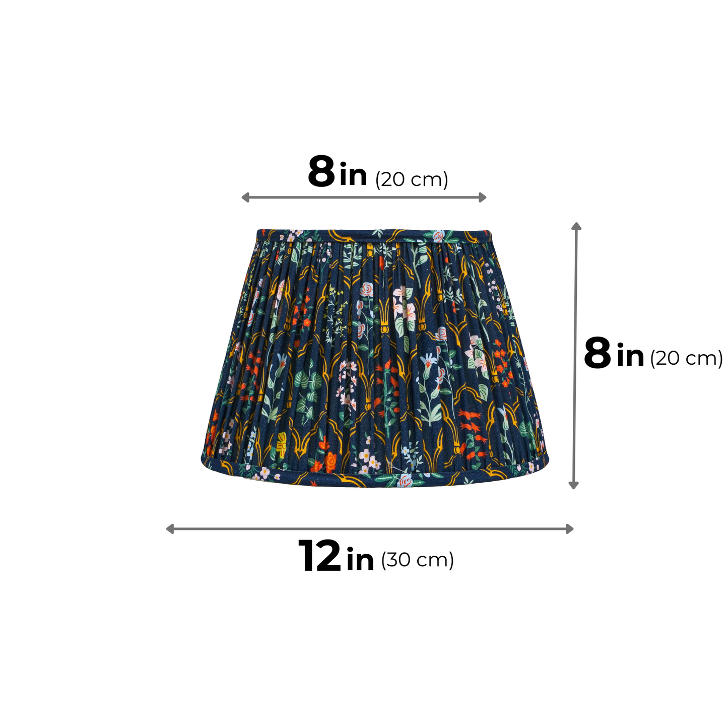 30cm straight empire premium softback lamp shade in cotton by Lampenschirm India, house of lampshades