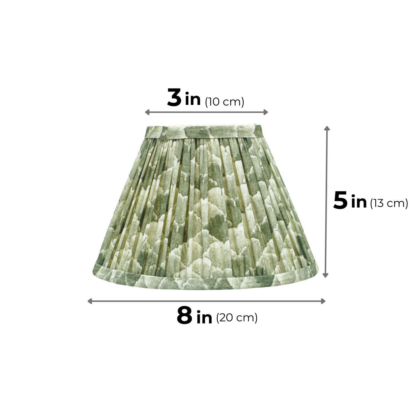 20cm empire premium softback lampshade in cotton by Lampenschirm India, house of lampshades